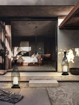 Aurora Orbis Waterproof Outdoor Lantern Sphere Light for Gardens and Patios