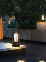 Aurora Orbis Waterproof Outdoor Lantern Sphere Light for Gardens and Patios