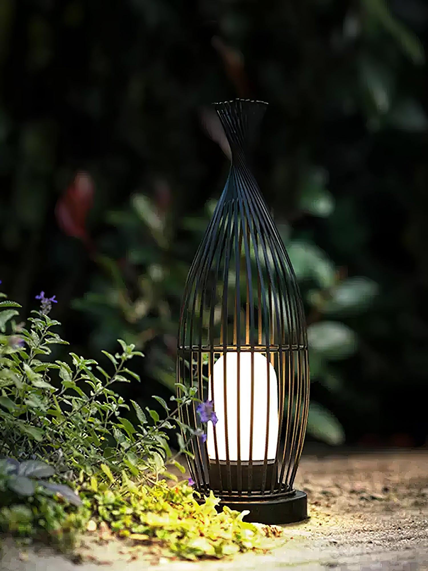 Aurora Orbis Waterproof Outdoor Lantern Sphere Light for Gardens and Patios