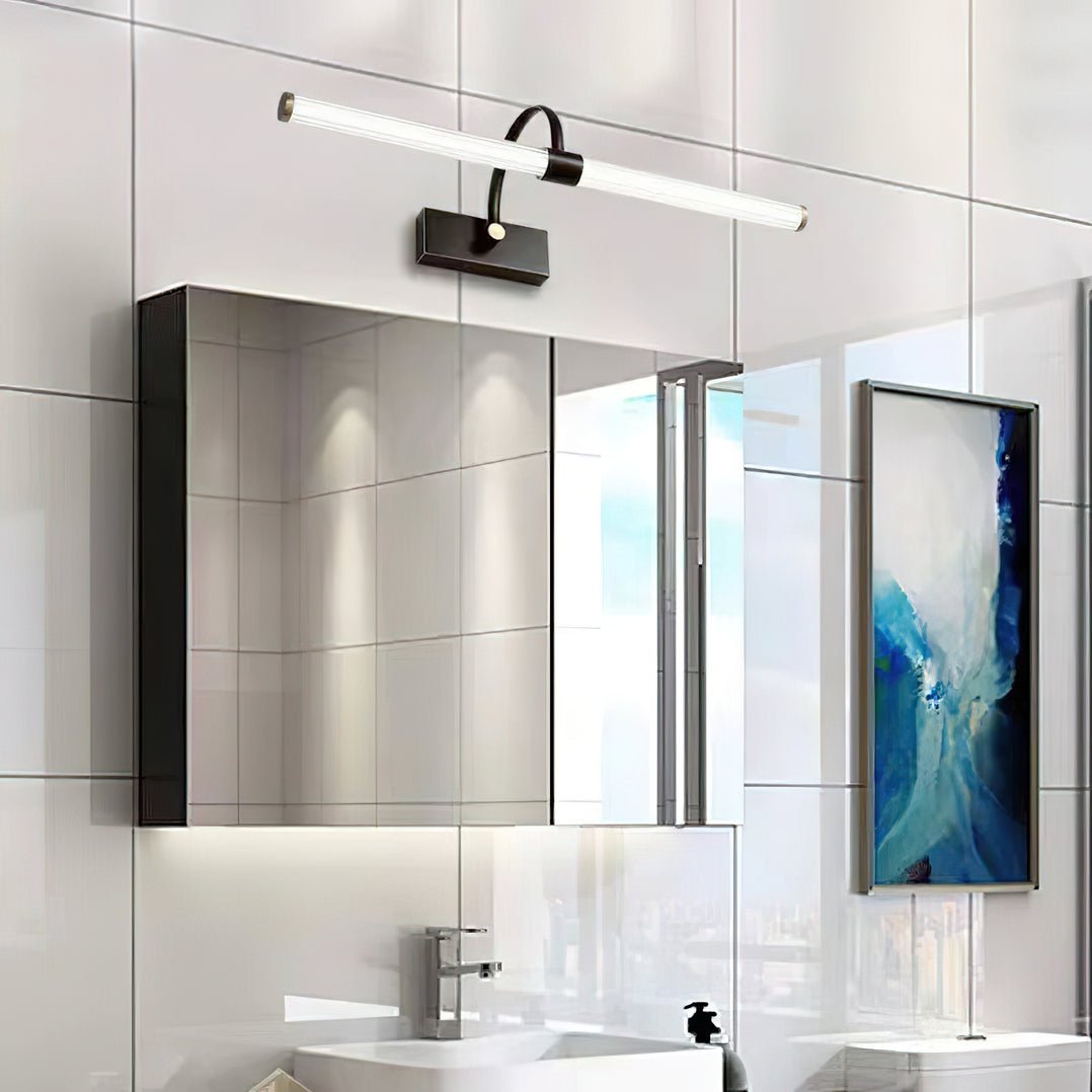 Avery Modern LED Wall Sconce with Horizontal Tubular Shade for Interior Lighting