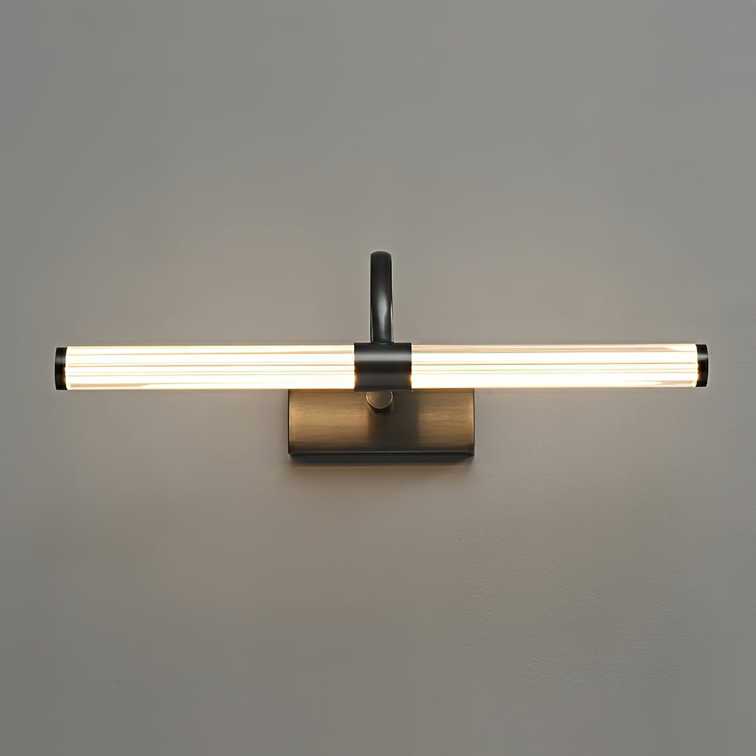 Avery Modern LED Wall Sconce with Horizontal Tubular Shade for Interior Lighting