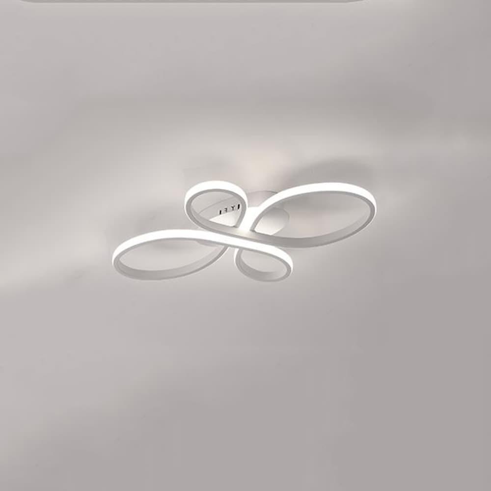 Modern Floral LED Ceiling Light Flush Mount Artistic Flower Design Fixture