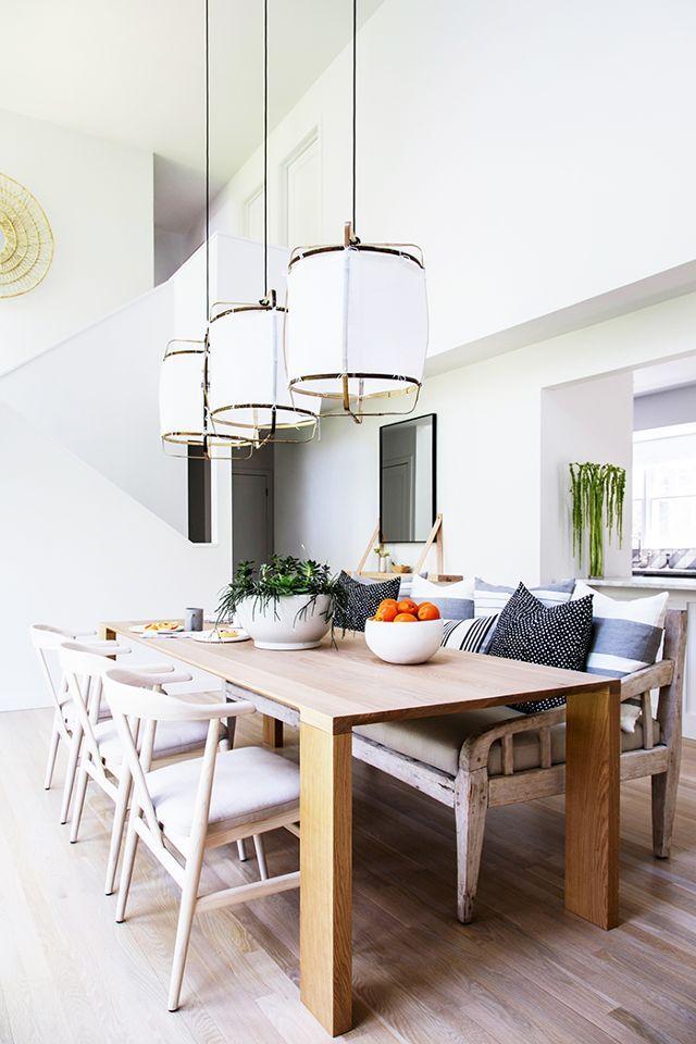 Bamboo and Linen Houselight Pendant Light Natural Organic Hanging Lamp for Living Rooms and Dining Areas