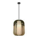 Basswood Japanese Lantern Pendant Light Minimalist Wood Fabric Shade LED Chandelier for Home Decor