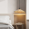 Basswood Wabi Sabi Japanese Chandelier Nordic Wood Pendant Light for Dining Room