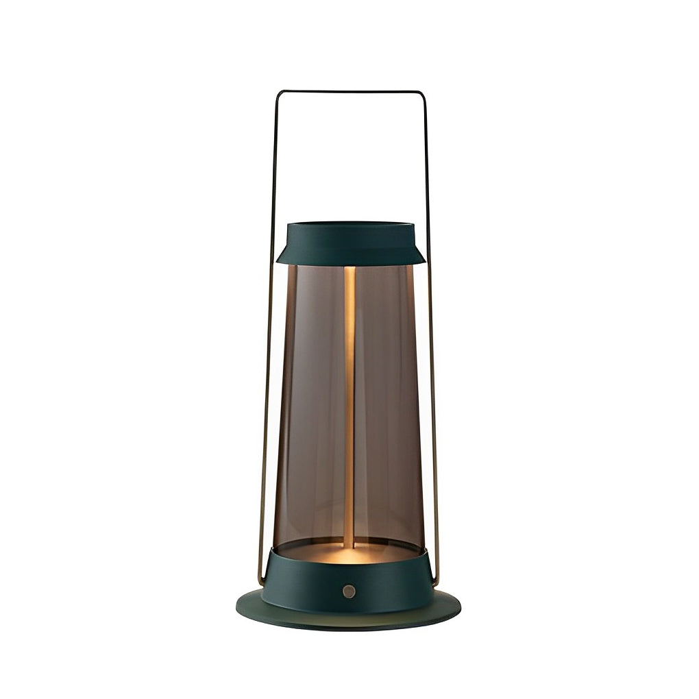 Battery Operated Waterproof LED Outdoor Light with Touch Dimming and 6000mAh Rechargeable Battery