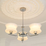 Belue Vintage Style Metal and Glass Chandelier Ceiling Light for Modern Interiors