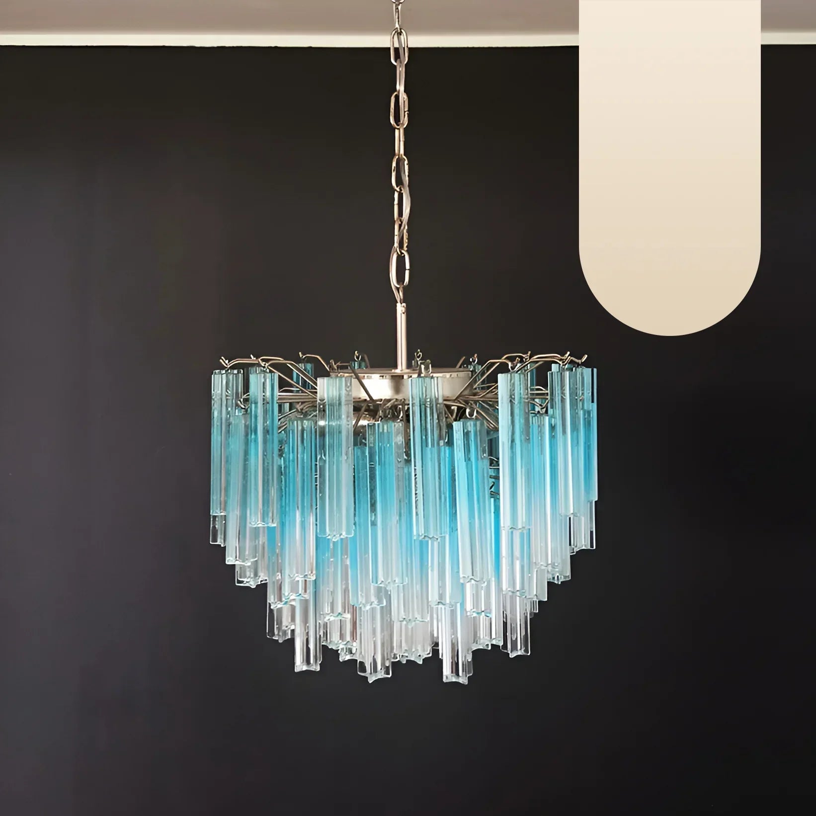 blue-and-clear-murano-glass-quadriedri-prism-chandelier-elegant-crystal-pendant-light