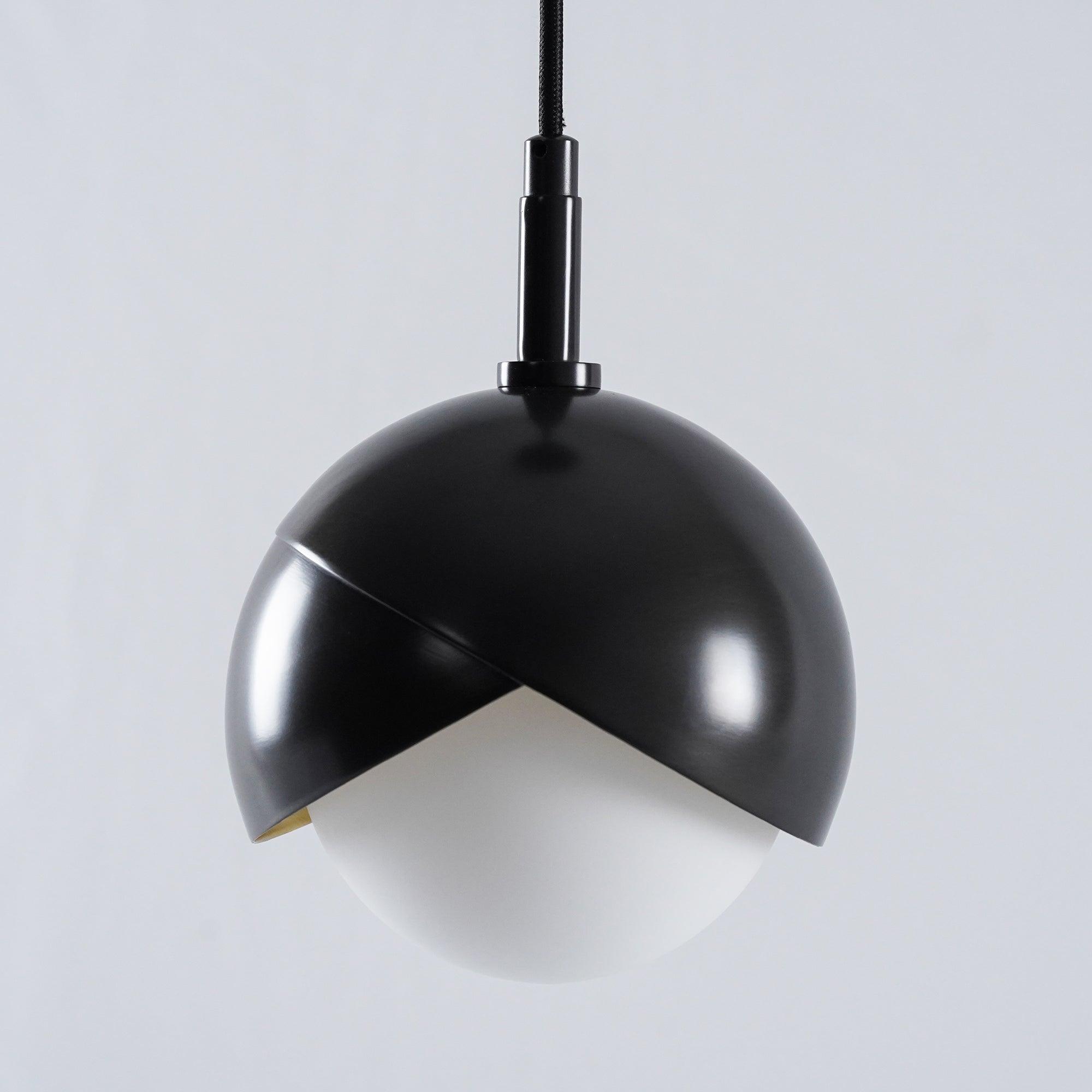 Blue Drop Pendant Light Modern Glass Globe Ceiling Fixture for Luxury Interiors