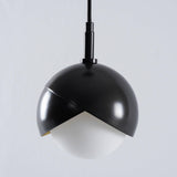 Blue Drop Pendant Light Modern Glass Globe Ceiling Fixture for Luxury Interiors