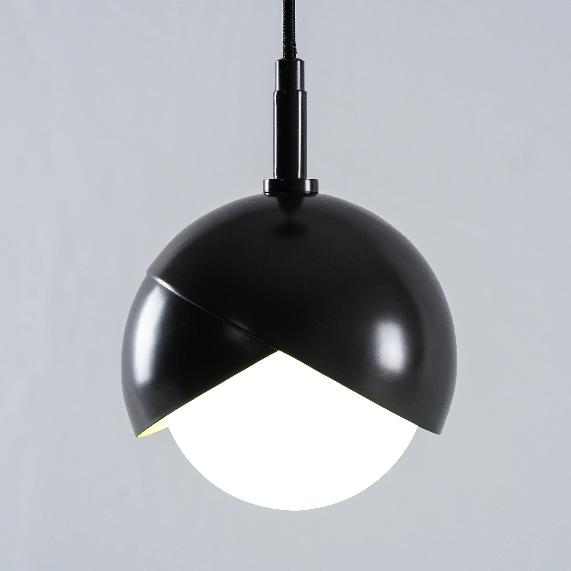 Blue Drop Pendant Light Modern Glass Globe Ceiling Fixture for Luxury Interiors