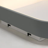 Modern Square LED Flush Mount Ceiling Light for Bedroom and Living Room Lighting