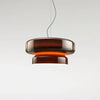 Bohemia Modern Blown Glass Pendant Light Organic Shape Hanging Chandelier for Dining Room