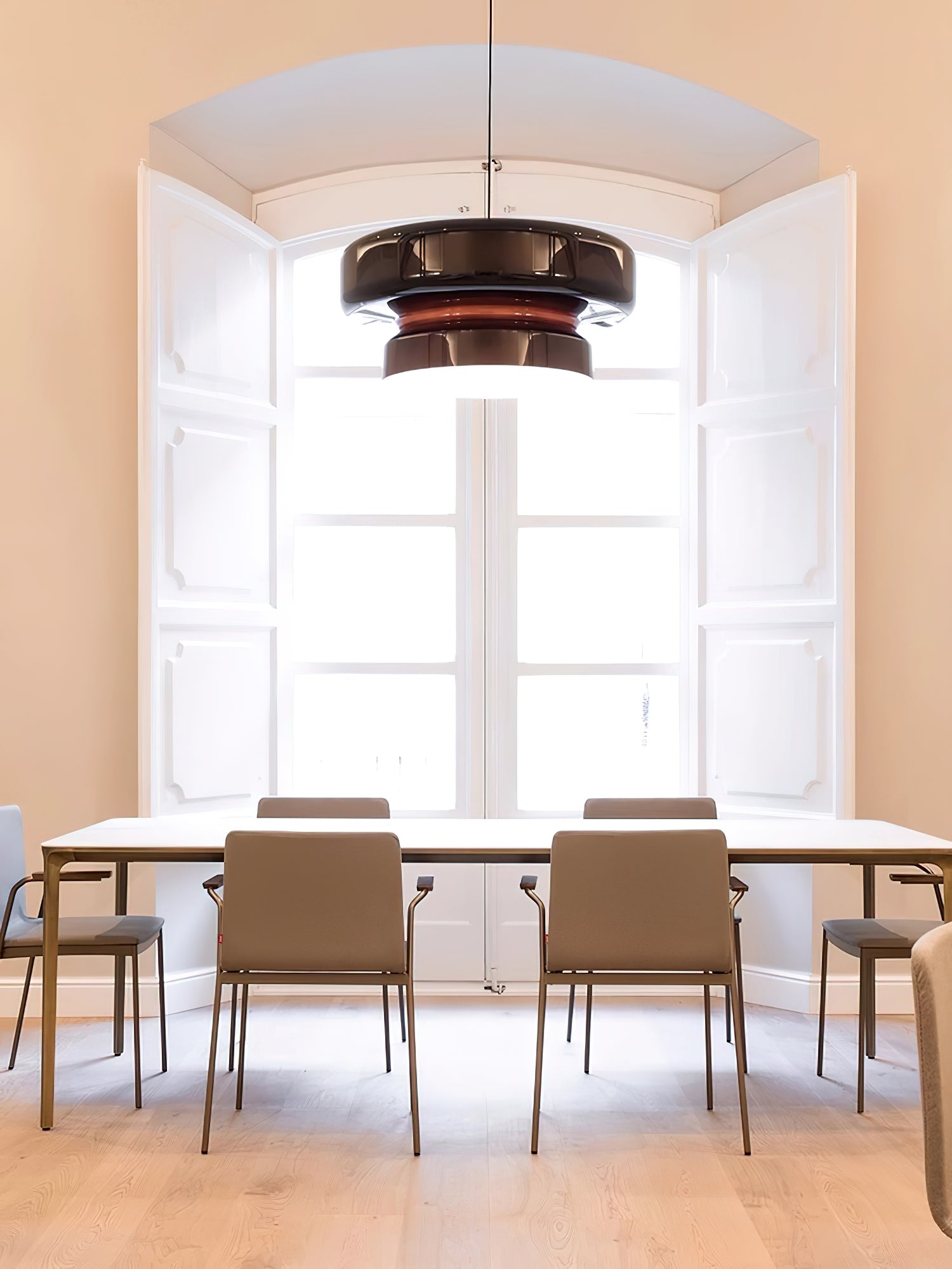 Bohemia Modern Blown Glass Pendant Light Organic Shape Hanging Chandelier for Dining Room