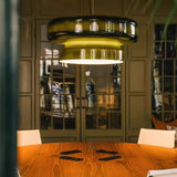 Bohemia Modern Blown Glass Pendant Light Organic Shape Hanging Chandelier for Dining Room