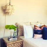Bohemian Tassel Wall Sconce Layered Fabric Fringe Wall Lamp Decorative Indoor Light