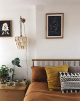 Bohemian Tassel Wall Sconce Layered Fabric Fringe Wall Lamp Decorative Indoor Light