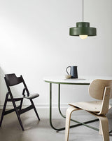 Bray Modern Geometric Resin Pendant Light Minimalist Ceiling Hanging Lamp for Interior Spaces