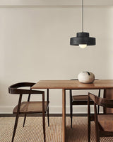 Bray Modern Geometric Resin Pendant Light Minimalist Ceiling Hanging Lamp for Interior Spaces