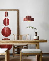 Bray Modern Geometric Resin Pendant Light Minimalist Ceiling Hanging Lamp for Interior Spaces