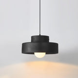 Bray Modern Geometric Resin Pendant Light Minimalist Ceiling Hanging Lamp for Interior Spaces
