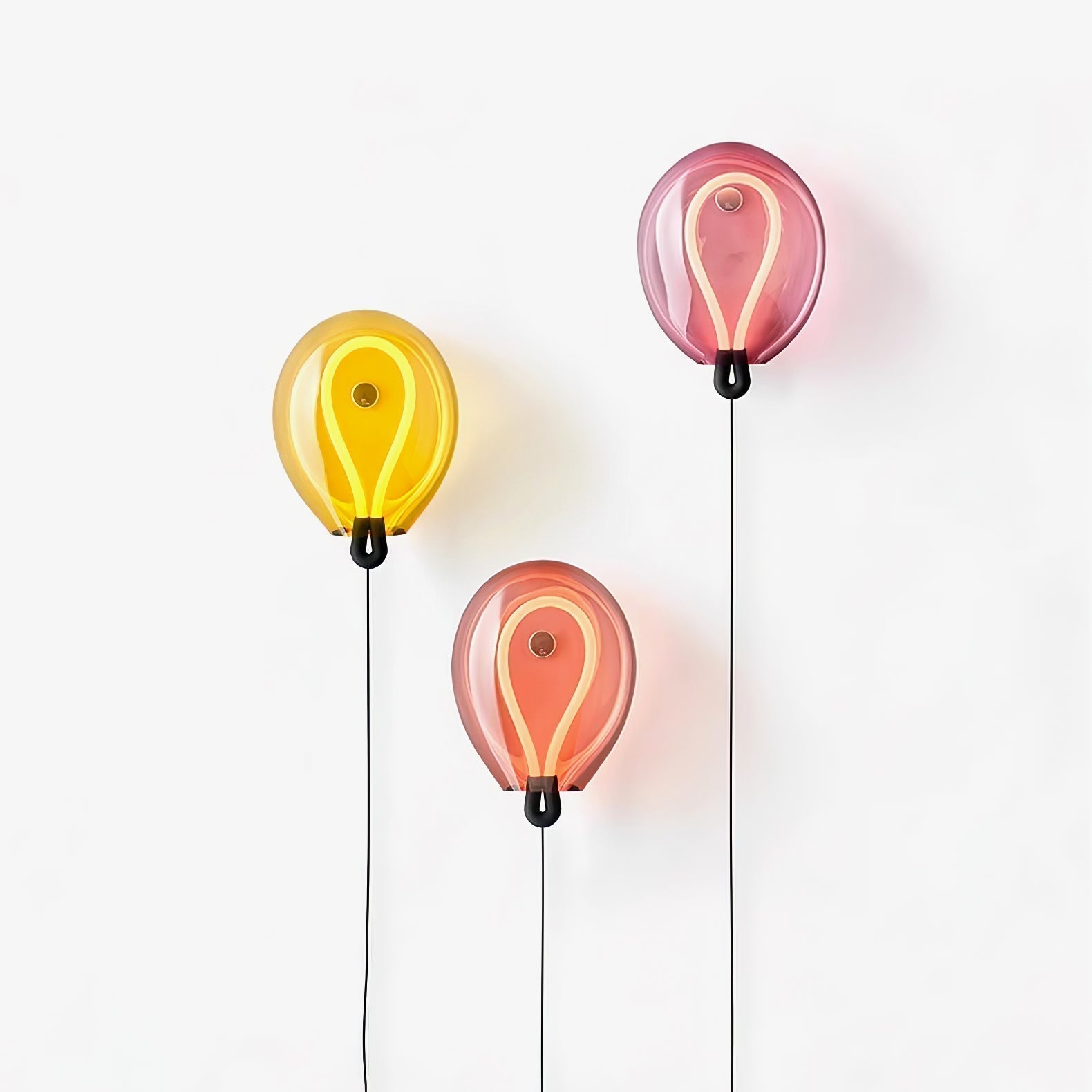 Bulla Artistic Glass Bubble Wall Light Modern Integrated LED Sconce