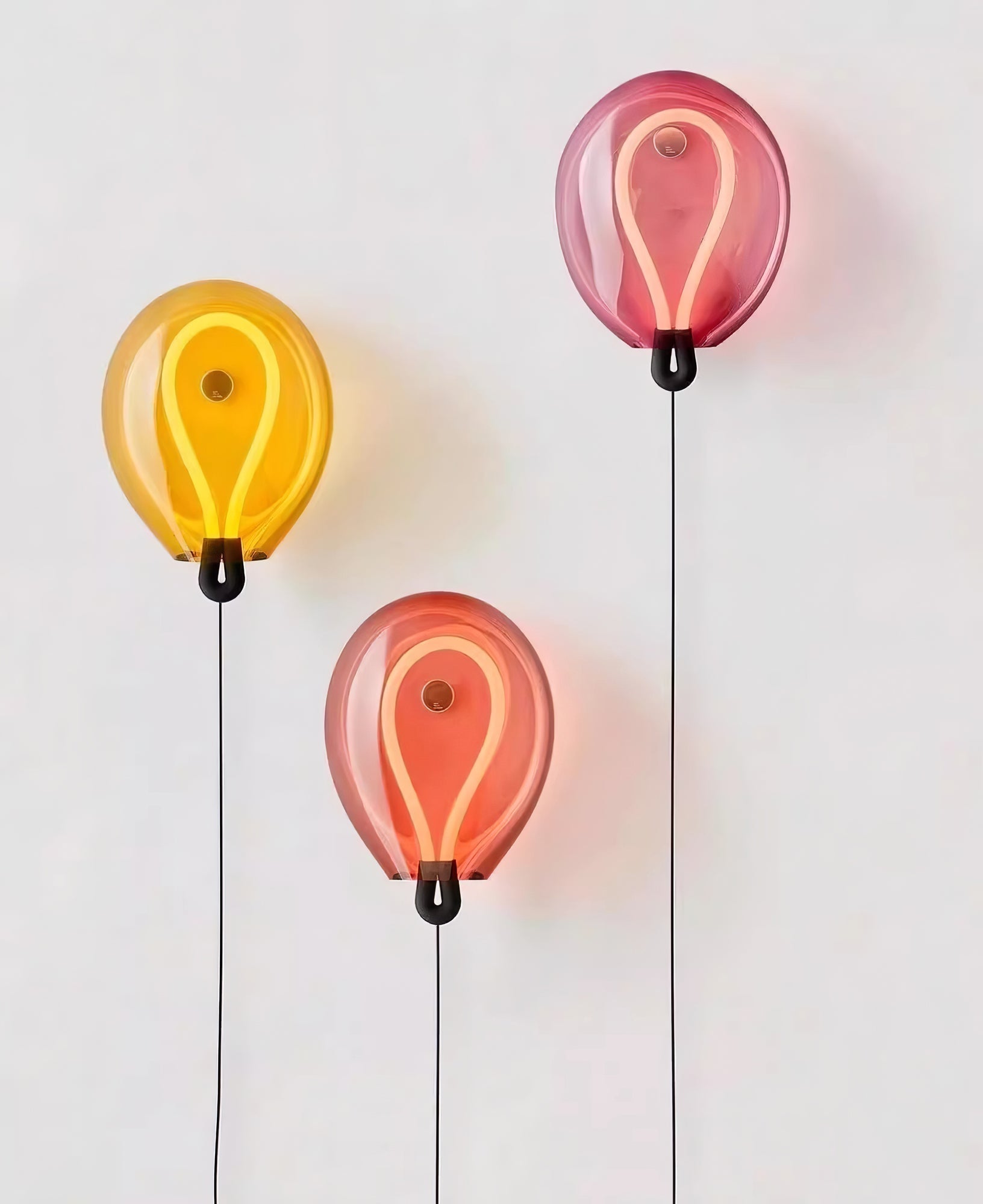 Bulla Artistic Glass Bubble Wall Light Modern Integrated LED Sconce
