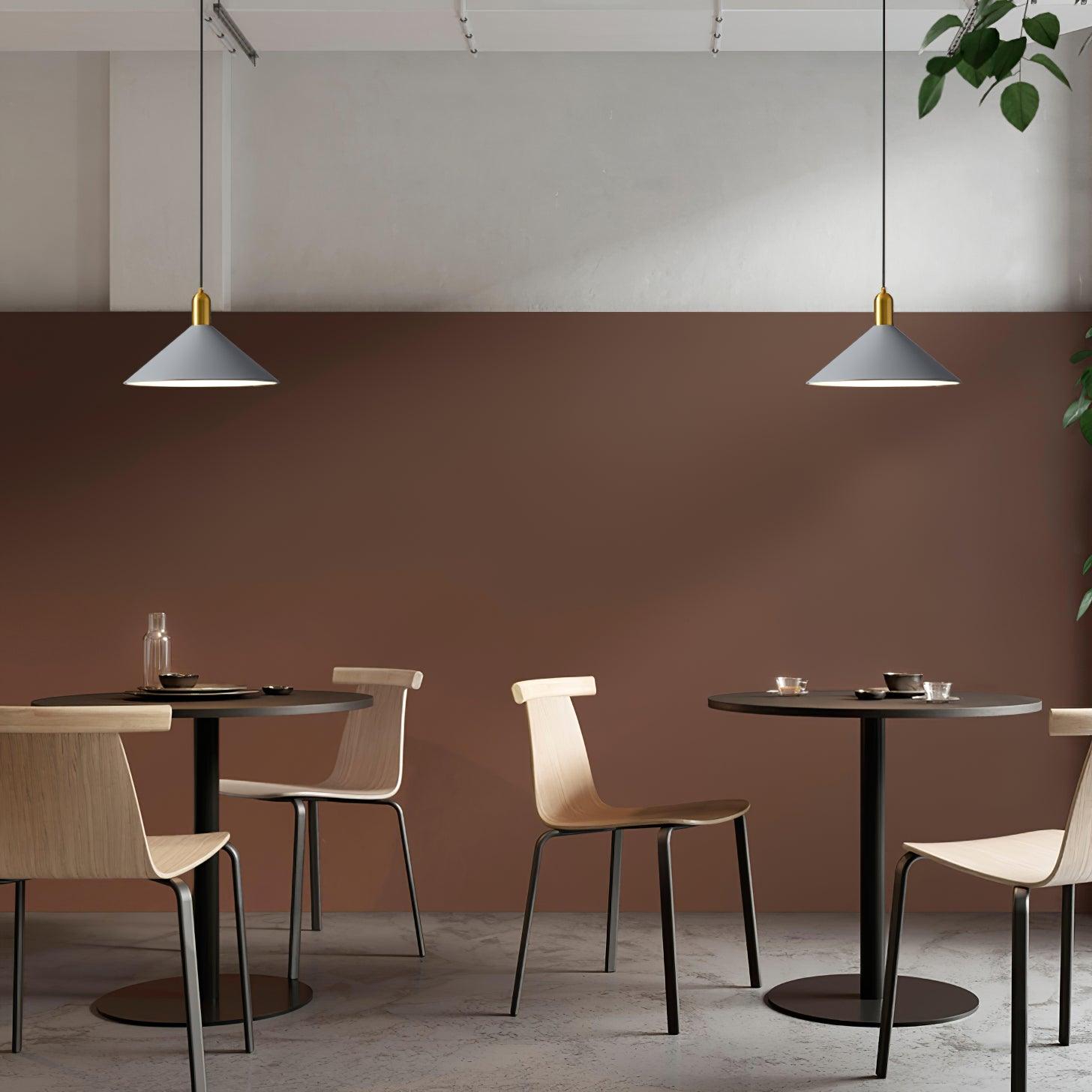 Cairns Hat Shaped Pendant Lamp Vintage Minimalist Metal Ceiling Hanging Light Fixture