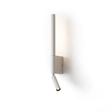 Canut Modern LED Wall Sconce with Adjustable Reading Arm and Indirect Ambient Light