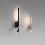 Canut Modern LED Wall Sconce with Adjustable Reading Arm and Indirect Ambient Light