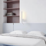 Canut Modern LED Wall Sconce with Adjustable Reading Arm and Indirect Ambient Light