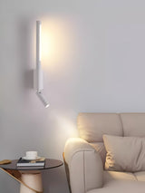 Canut Modern LED Wall Sconce with Adjustable Reading Arm and Indirect Ambient Light