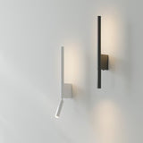 Canut Modern LED Wall Sconce with Adjustable Reading Arm and Indirect Ambient Light