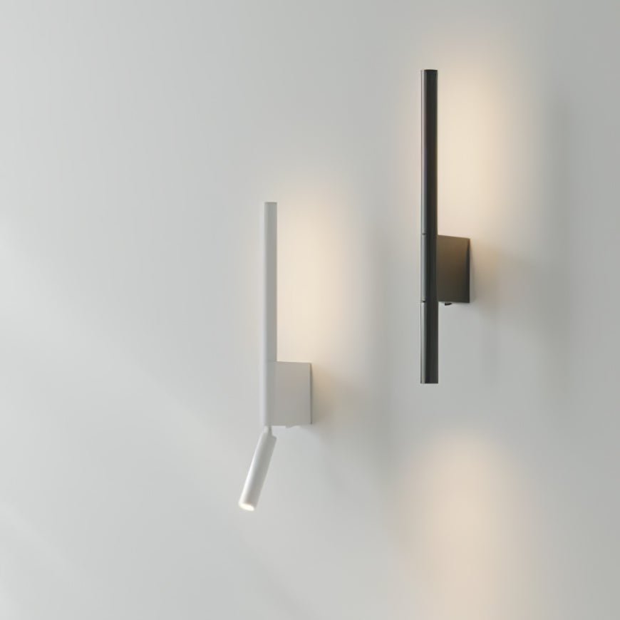Canut Modern LED Wall Sconce with Adjustable Reading Arm and Indirect Ambient Light