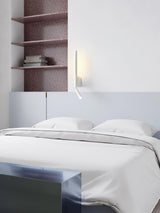 Canut Modern LED Wall Sconce with Adjustable Reading Arm and Indirect Ambient Light