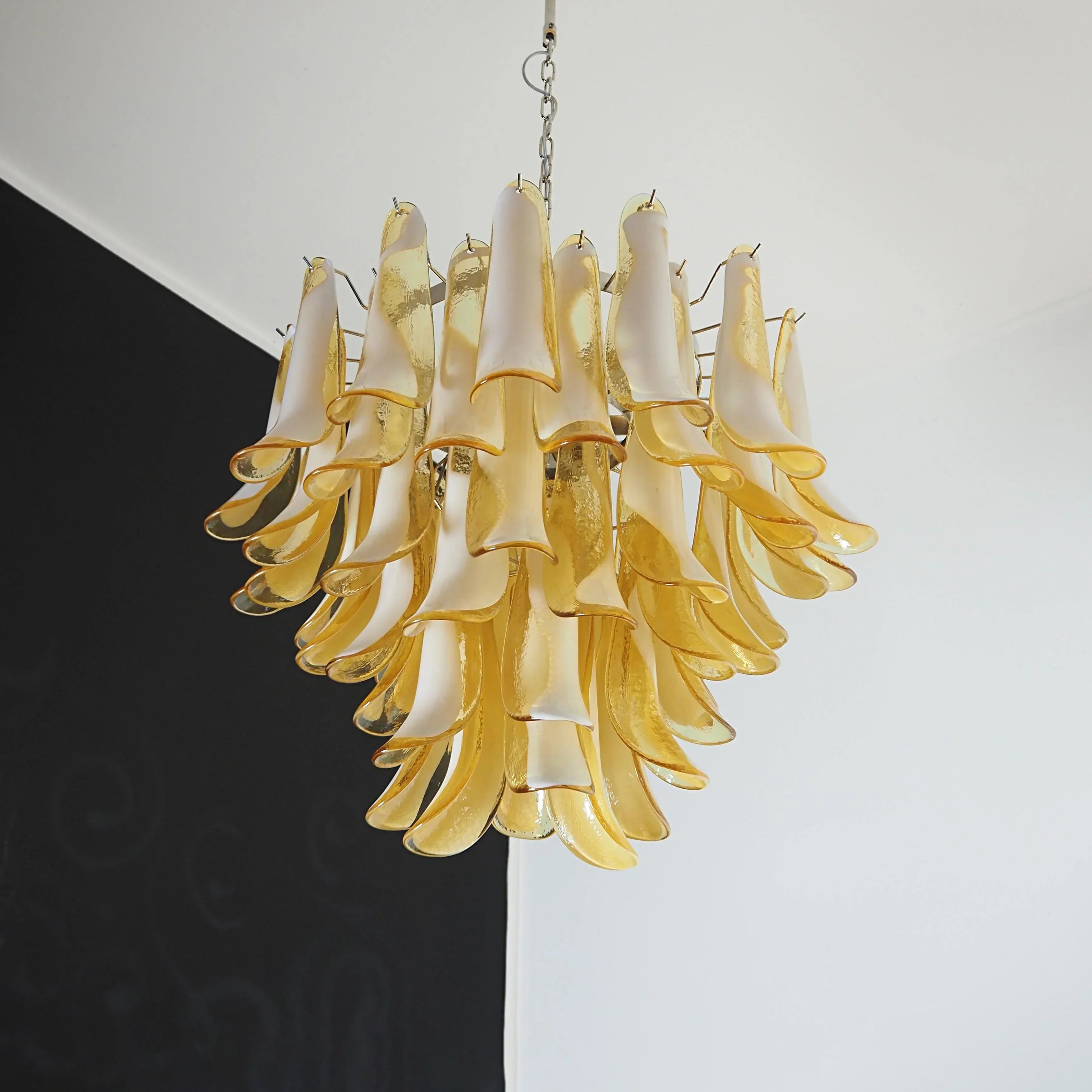 caramel-murano-glass-petal-chandelier-vintage-art-deco-pendant-light-for-living-room
