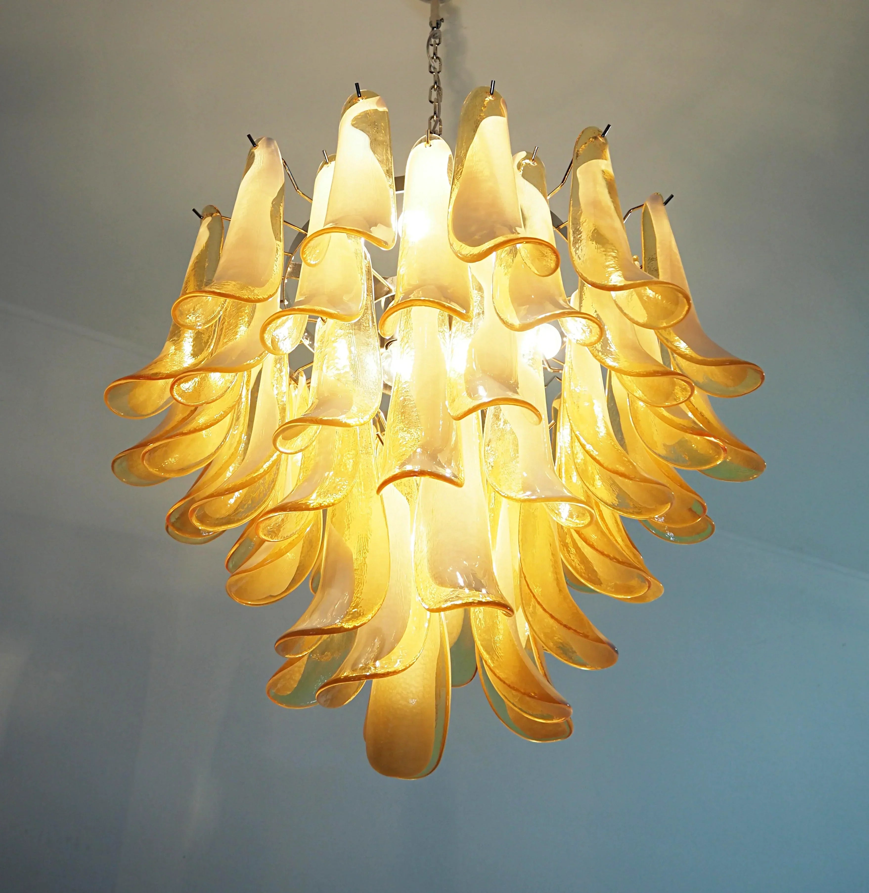 caramel-murano-glass-petal-chandelier-vintage-art-deco-pendant-light-for-living-room