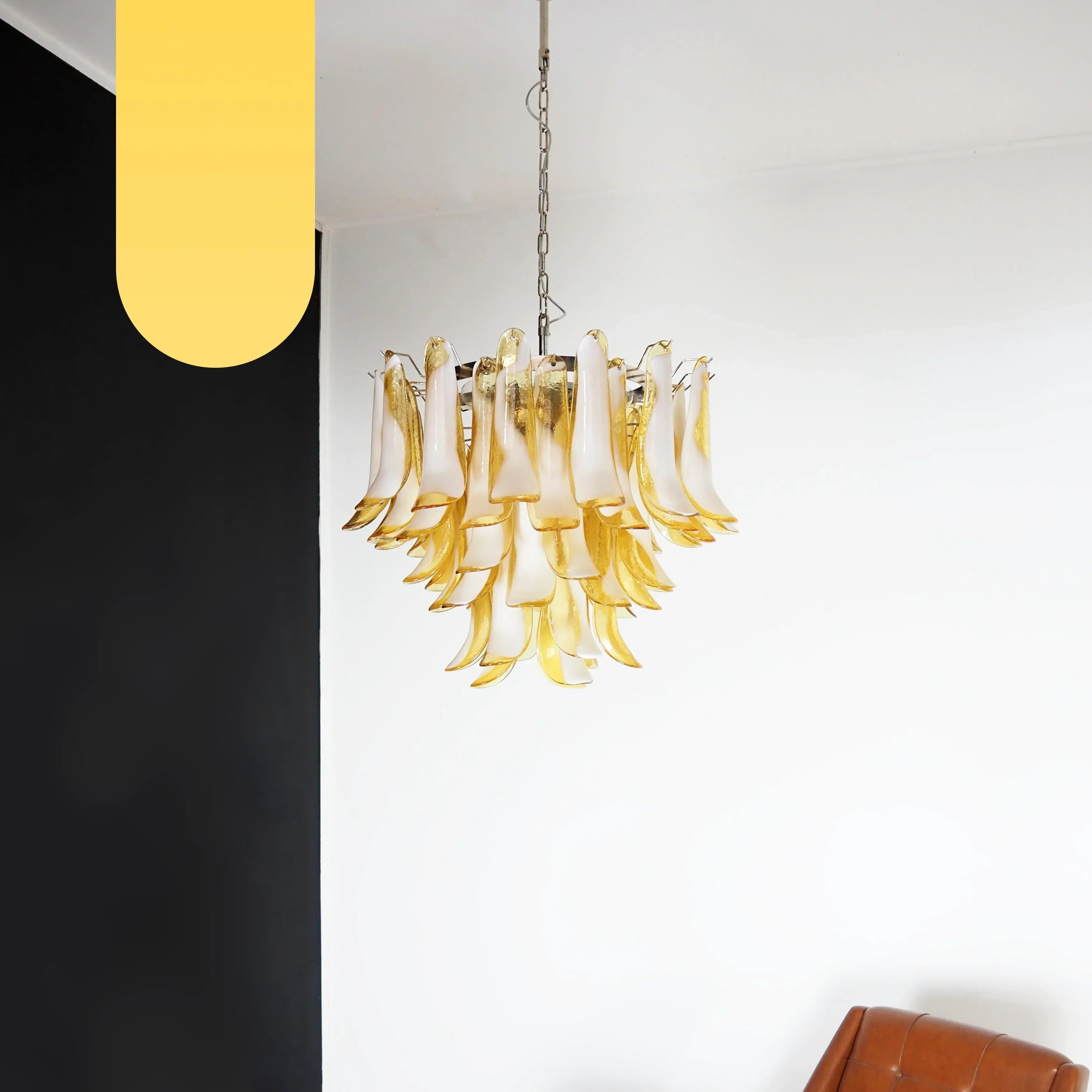 caramel-murano-glass-petal-chandelier-vintage-art-deco-pendant-light-for-living-room
