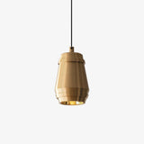 Cask Brushed Brass Cylinder Pendant Light for Modern Kitchen and Dining Areas