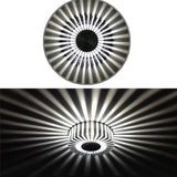 Modern Geometric Dual Color LED Flush Mount Ceiling Light 4 Inch Small Ambient Lamp