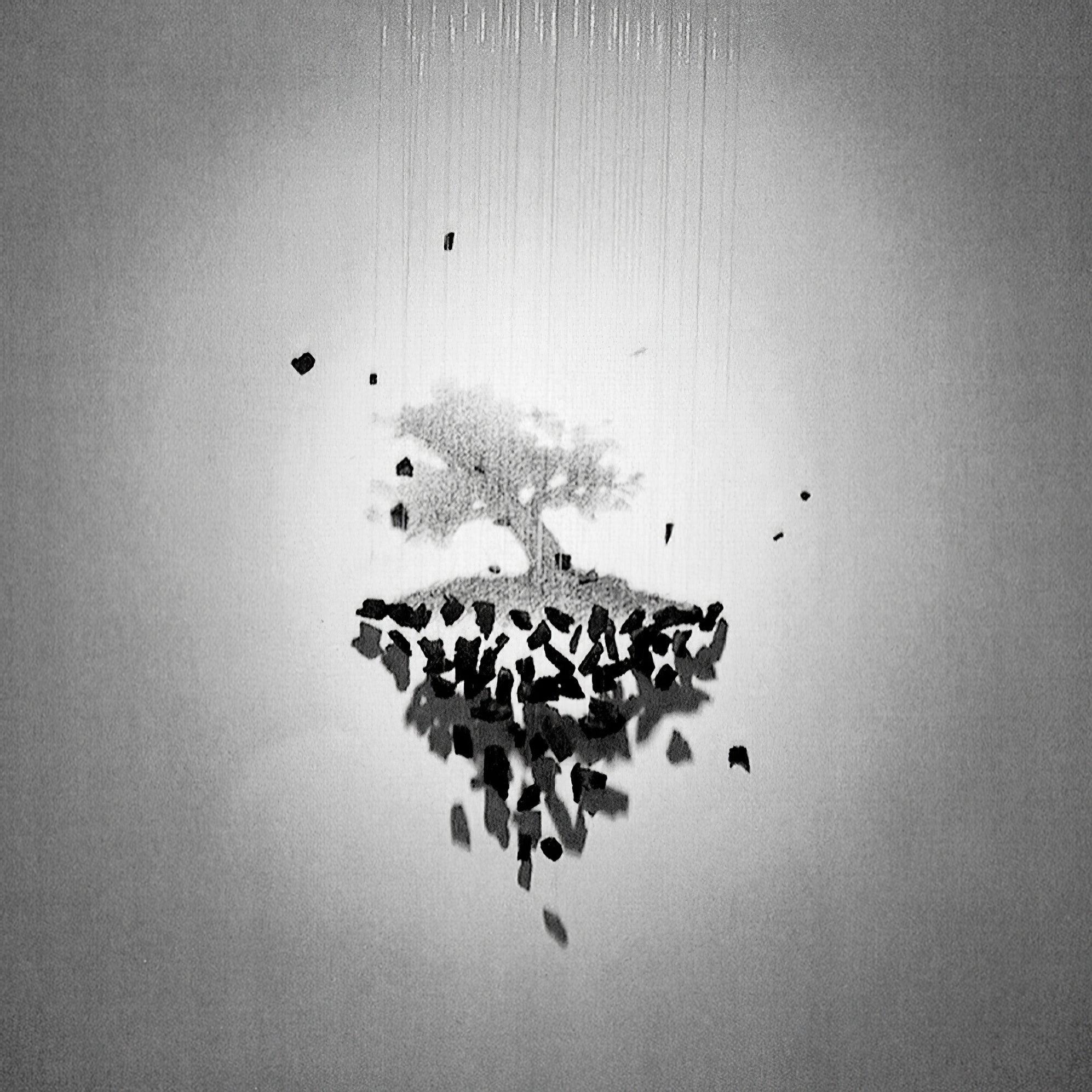 Charcoal Crown LED Pendant Light Large Alphabet S to Z Artistic Hanging Sculpture Chandelier
