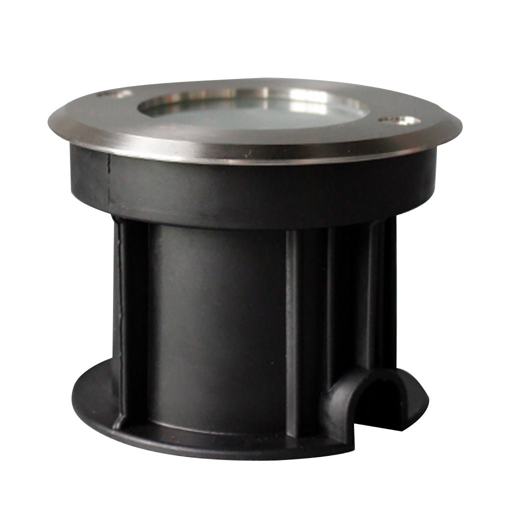 Chrome Stainless Steel Waterproof LED Recessed Step Lights for Outdoor Garden Deck and Poolside Path