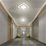 Low Profile 8 Inch Modern LED Ceiling Flush Mount Light Fixture for Interior Spaces