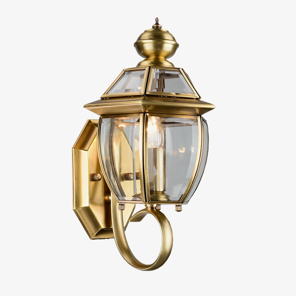 classic-european-brass-outdoor-lantern-wall-sconce-with-clear-glass-for-garden-and-patio