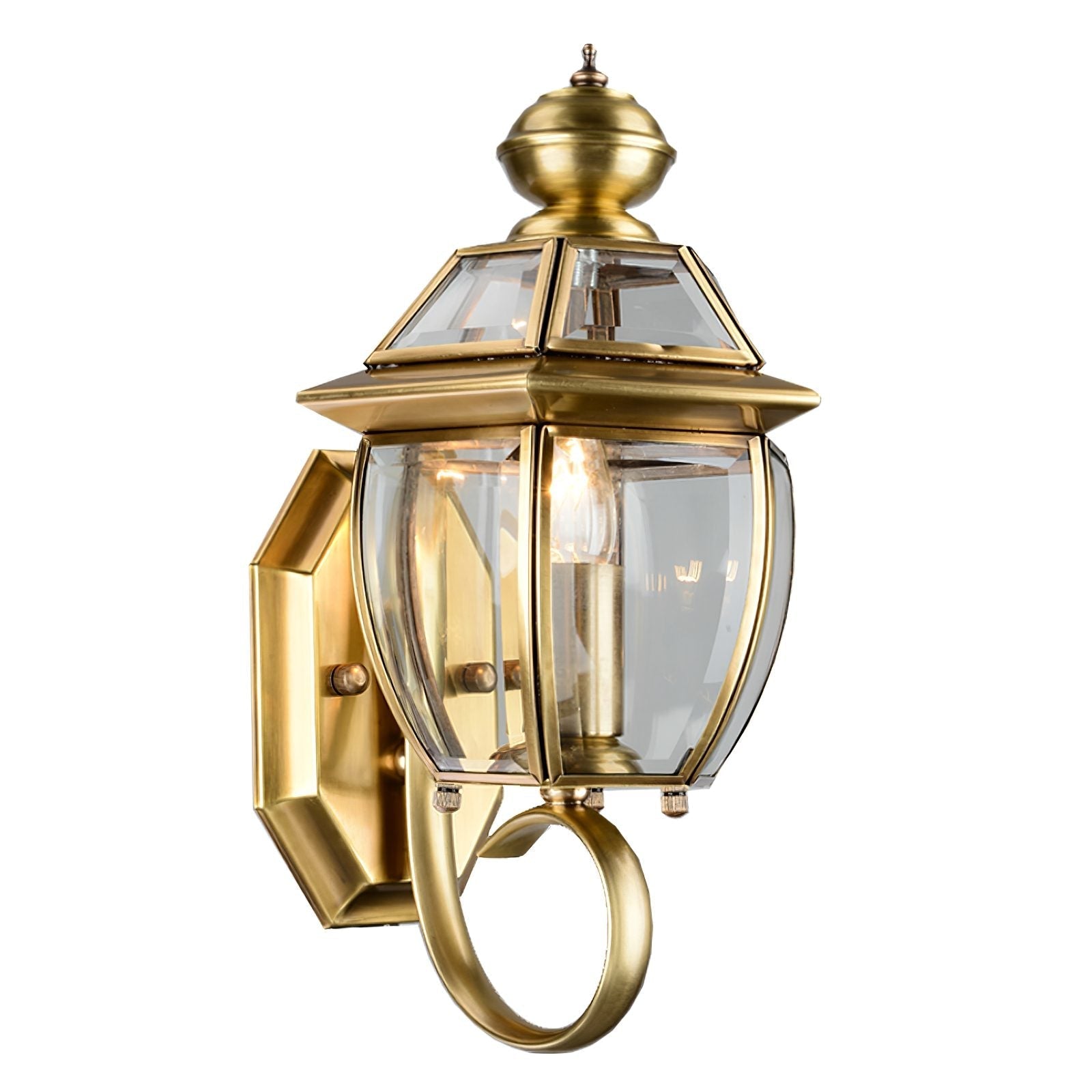 classic-european-brass-outdoor-lantern-wall-sconce-with-clear-glass-for-garden-and-patio