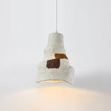 Clovo Postmodern Resin Pendant Light Grey White Decorative Hanging Lamp for Kitchen and Dining Room