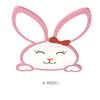 Creative Bunny Shape LED Flush Mount Ceiling Light for Nursery and Kids Bedroom