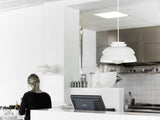 Concert Multi Shade Tiered Pendant Lamp Modern Matte Metal Hanging Ceiling Light for Living Room