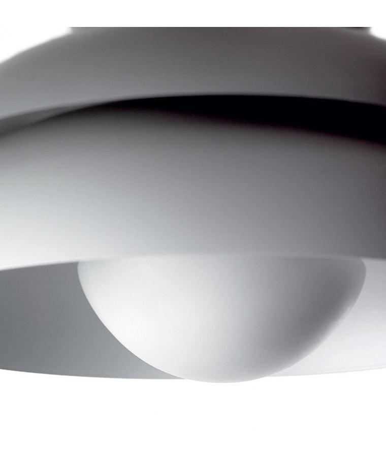 Concert Multi Shade Tiered Pendant Lamp Modern Matte Metal Hanging Ceiling Light for Living Room