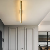 Contemporary 41 Inch Long Linear Acrylic Sword LED Wall Lamp for Modern Interiors